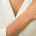 Serene Singapore Twist Chain Bracelet - Liora Monroe