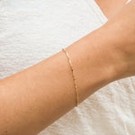 Radiant Dapped Bar Bracelet - Liora Monroe