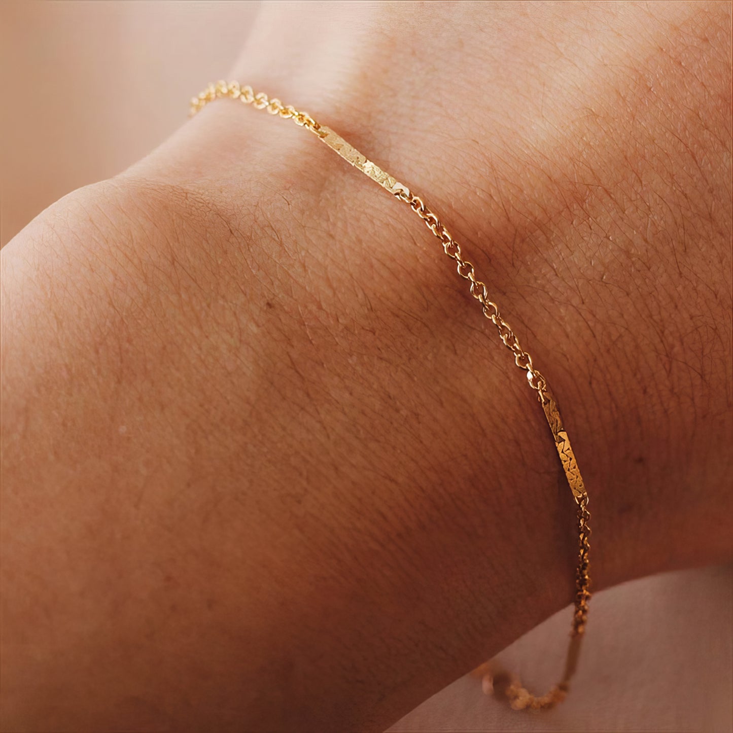 Celeste Bar Link Bracelet