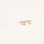 Serene Dot Circle Studs - Liora Monroe