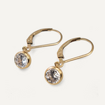 Solace Zircon Hoops - Liora Monroe