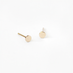 Serene Dot Circle Studs - Liora Monroe