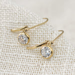 Solace Zircon Hoops - Liora Monroe