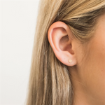 Serene Dot Circle Studs - Liora Monroe