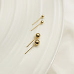 Celeste Tiny Ball Studs - 3 Pairs - Liora Monroe