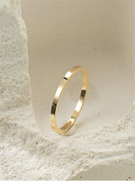 Vero Flat Band Ring - Liora Monroe