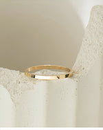 Vero Flat Band Ring - Liora Monroe