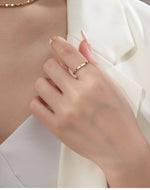 Vero Flat Band Ring - Liora Monroe