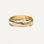 Eden Flower Band Ring - Liora Monroe