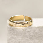 Eden Flower Band Ring - Liora Monroe
