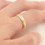 Eden Flower Band Ring - Liora Monroe