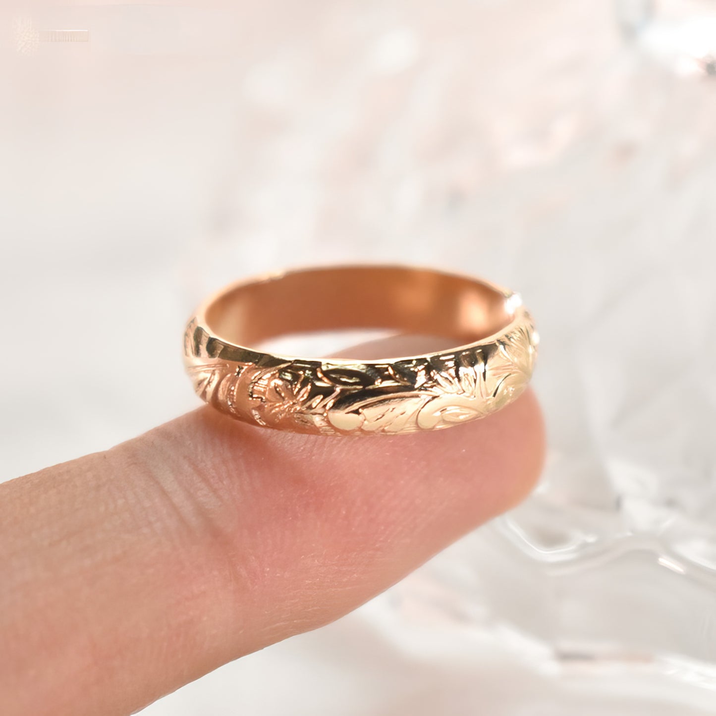 Eden Flower Band Ring