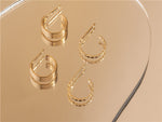 Auri Triple Crassus Hoops - Liora Monroe