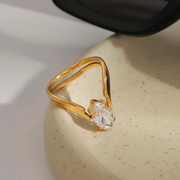 Virelle Drop Ring