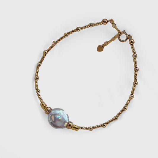 Auri Natural Baroque Pearl Bracelet