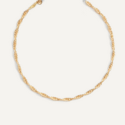 Serene Singapore Twist Chain Bracelet - Liora Monroe
