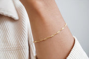 Serene Singapore Twist Chain Bracelet - Liora Monroe