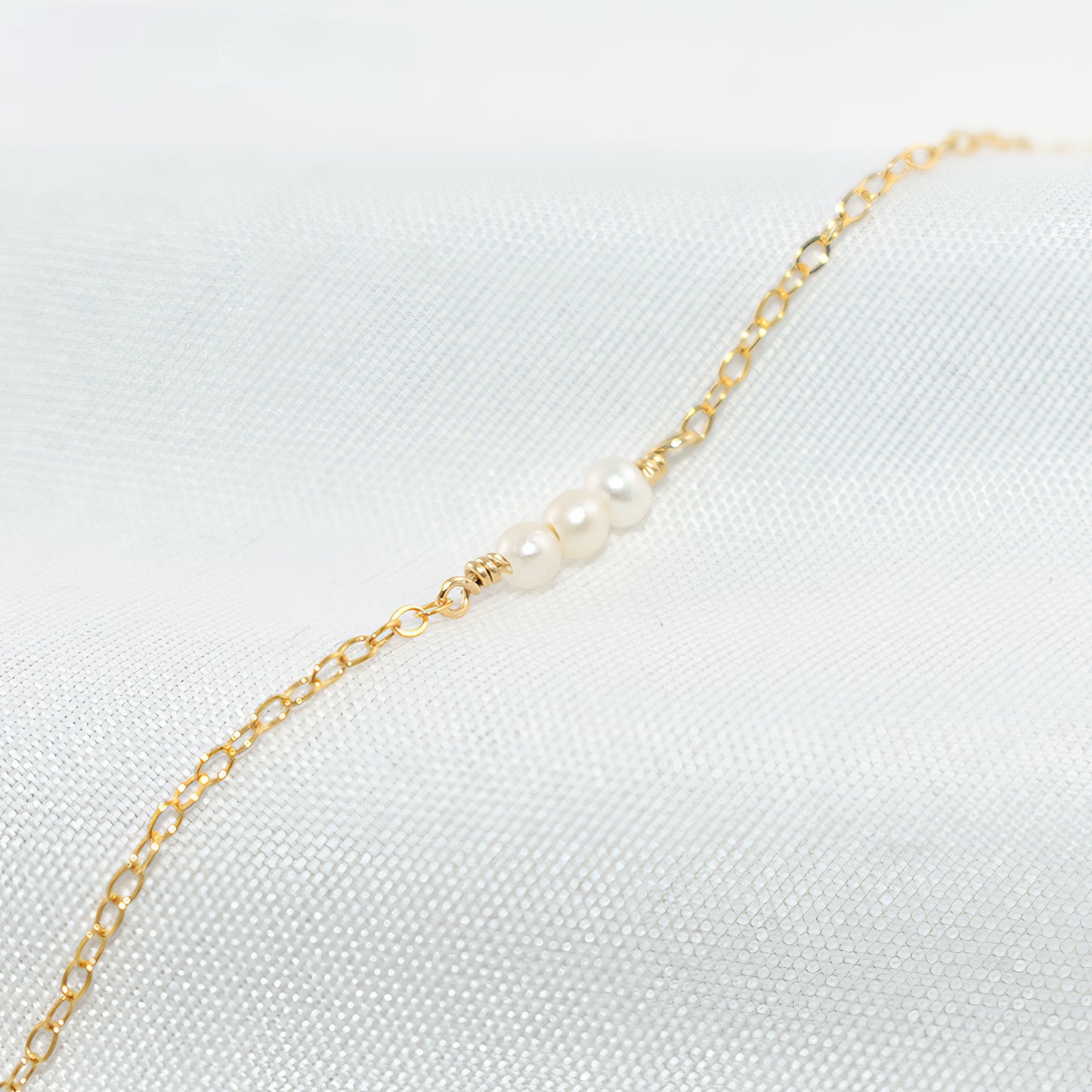 Celeste Natural Pearl Bracelet