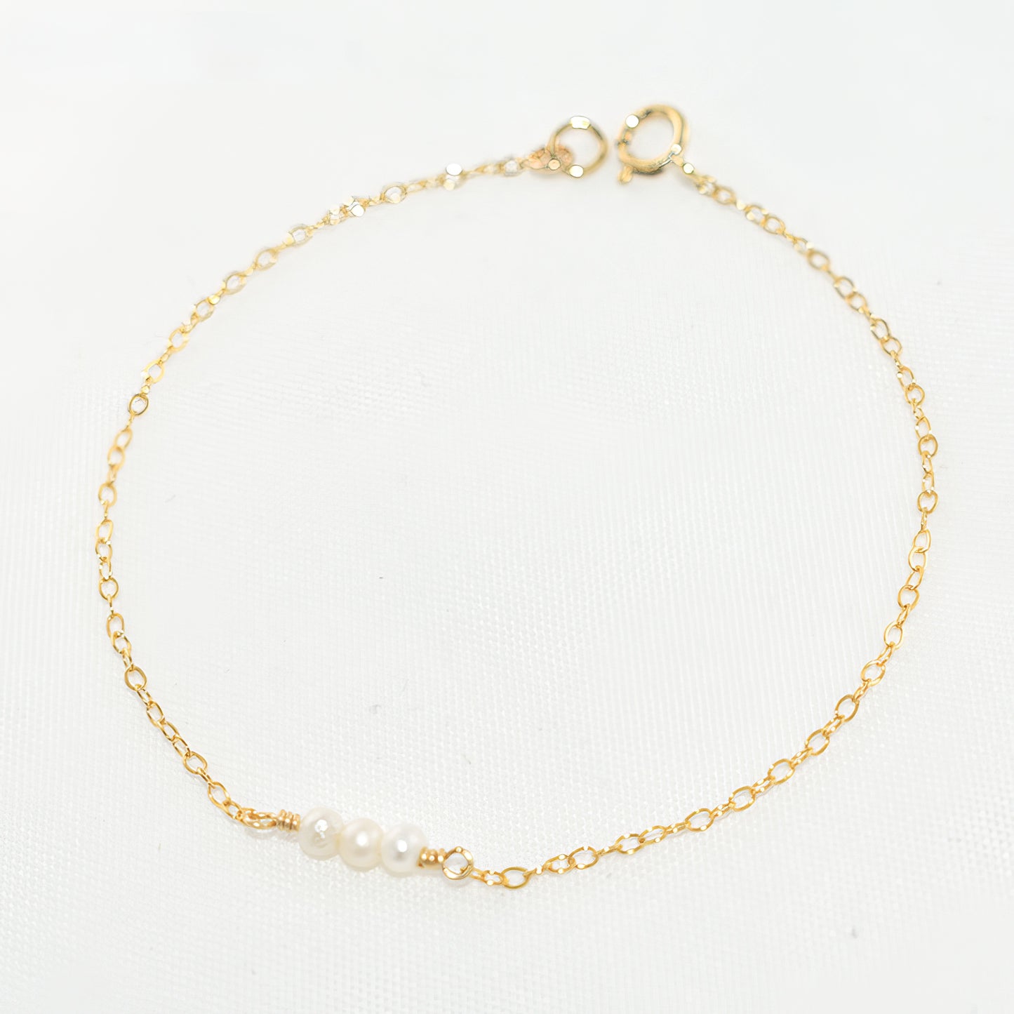 Celeste Natural Pearl Bracelet