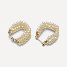 Maris Seed Pearl Earrings - Liora Monroe