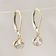 Solace Zircon Hoops - Liora Monroe