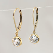 Solace Zircon Hoops - Liora Monroe