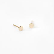 Serene Dot Circle Studs - Liora Monroe