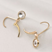 Solace Zircon Hoops - Liora Monroe