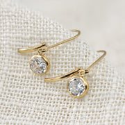 Solace Zircon Hoops - Liora Monroe