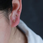 Celeste Tiny Ball Studs - 3 Pairs - Liora Monroe