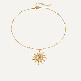 Soleil Spiral Necklace
