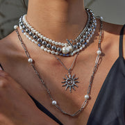Soleil Spiral Necklace