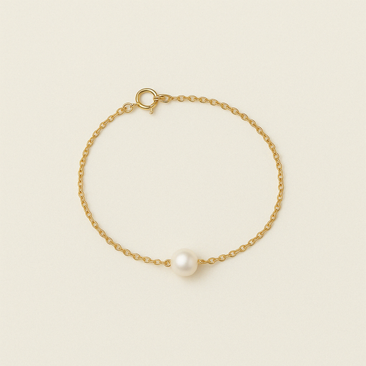 Radiant Natural Pearl Bracelet