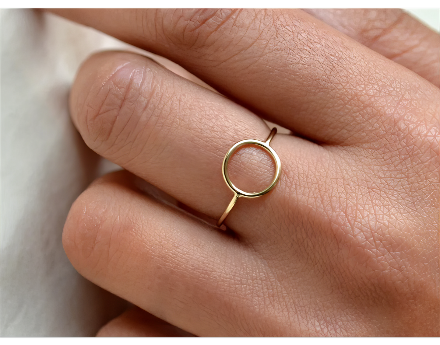 Celeste Karma Circle Ring
