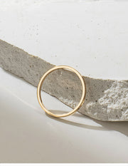Vero Flat Band Ring - Liora Monroe