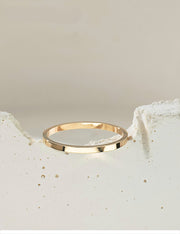 Vero Flat Band Ring - Liora Monroe