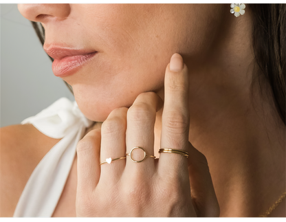 Celeste Karma Circle Ring
