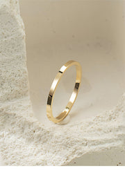 Vero Flat Band Ring - Liora Monroe