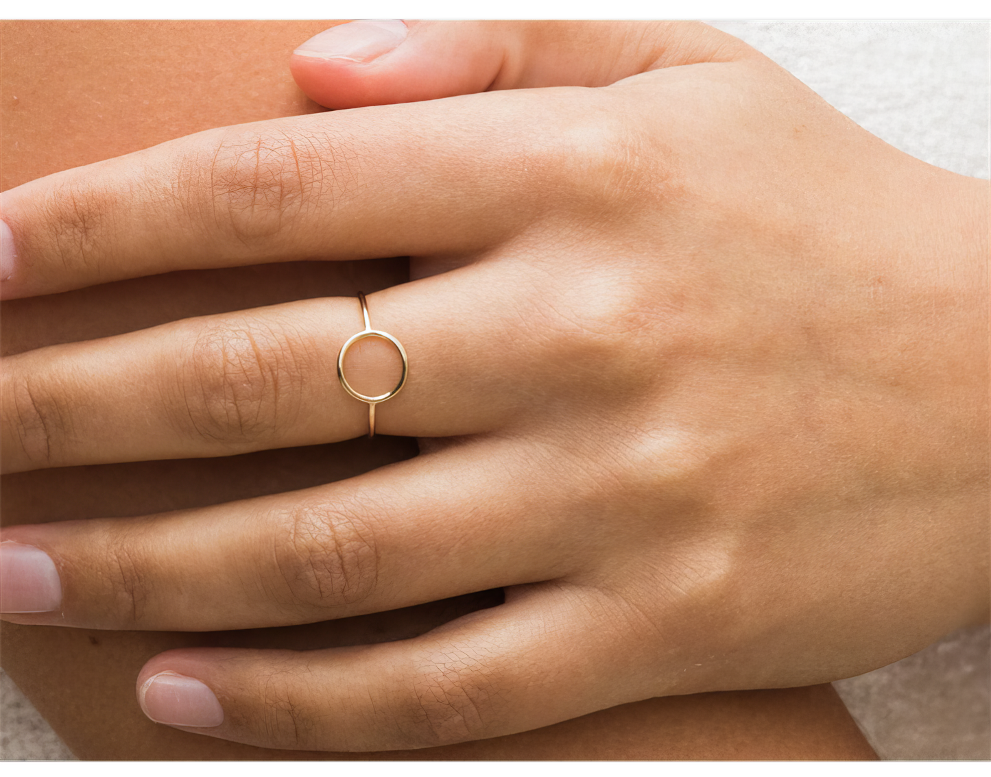Celeste Karma Circle Ring