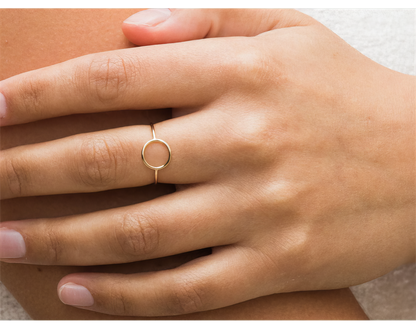 Celeste Karma Circle Ring