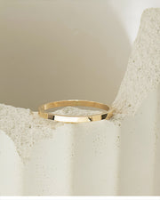 Vero Flat Band Ring - Liora Monroe