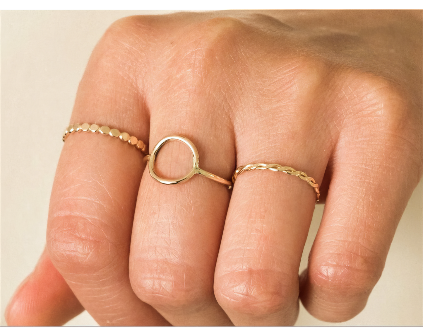 Celeste Karma Circle Ring