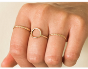 Celeste Karma Circle Ring - Liora Monroe