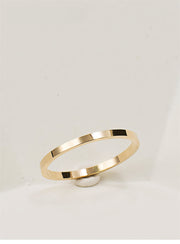 Vero Flat Band Ring - Liora Monroe