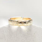 Eden Flower Band Ring - Liora Monroe