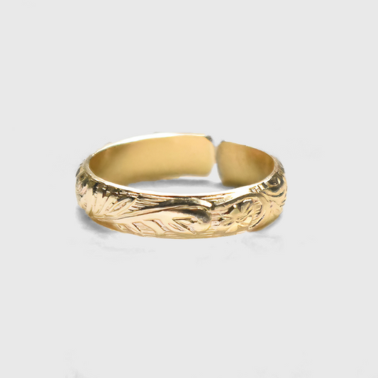Eden Flower Band Ring