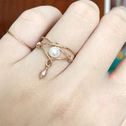 Eden Natural Pearl Ring - Liora Monroe