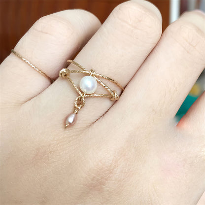 Eden Natural Pearl Ring