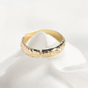 Eden Flower Band Ring - Liora Monroe