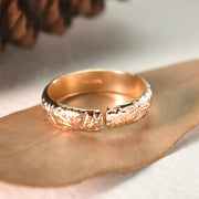 Eden Flower Band Ring - Liora Monroe